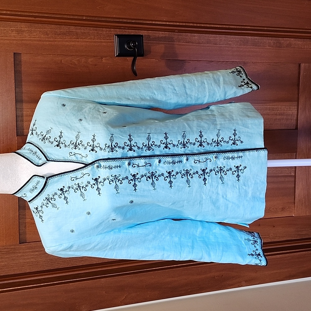 Anne Carson embroidered top or jacket